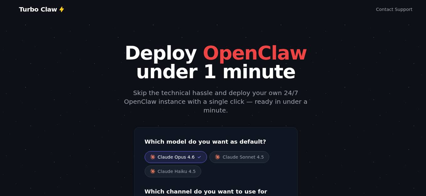 TurboClaw Screenshot