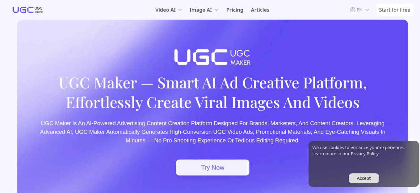 UGC Maker AI Screenshot