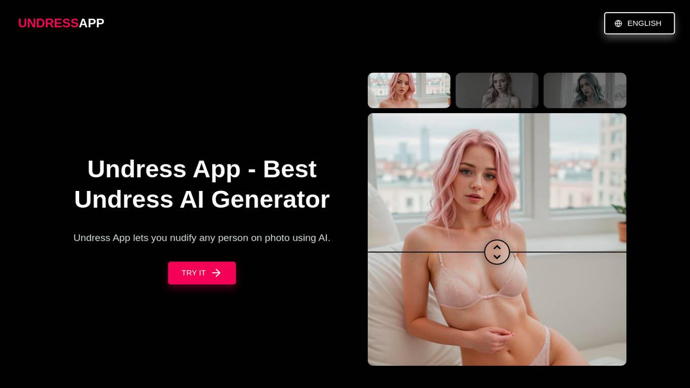 Undress App Screenshot