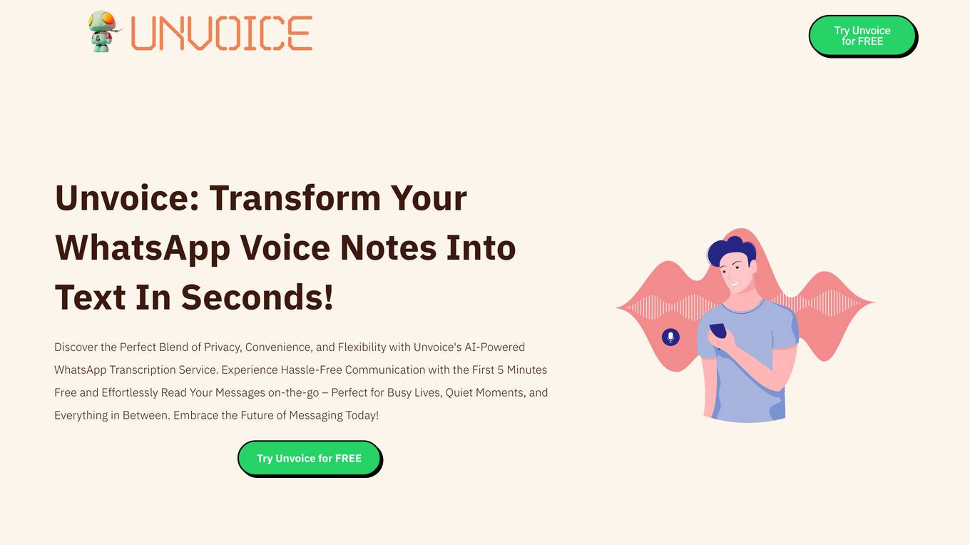 Unvoice Bot screenshot