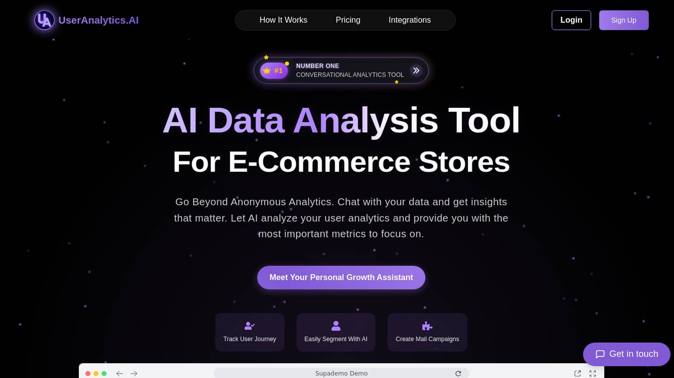 UserAnalytics.AI Screenshot