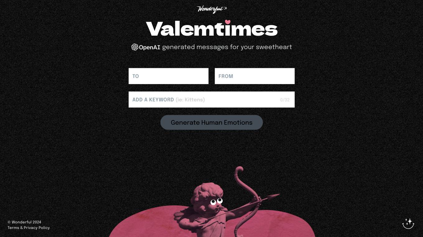 Valentine Generator Screenshot