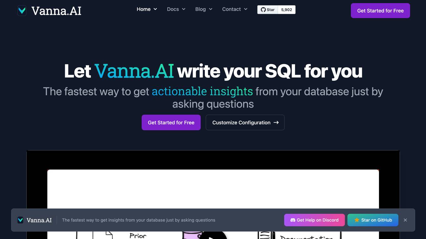 Vanna.AI Screenshot