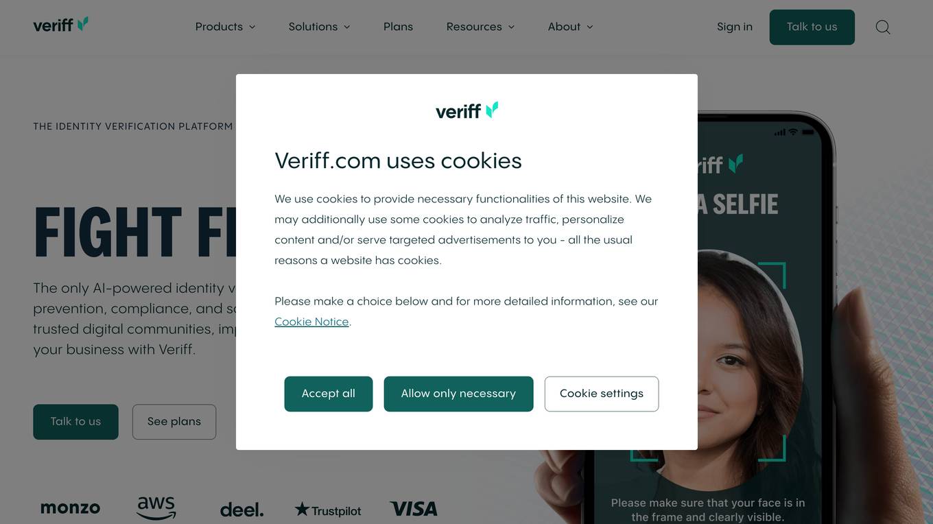 Veriff Screenshot