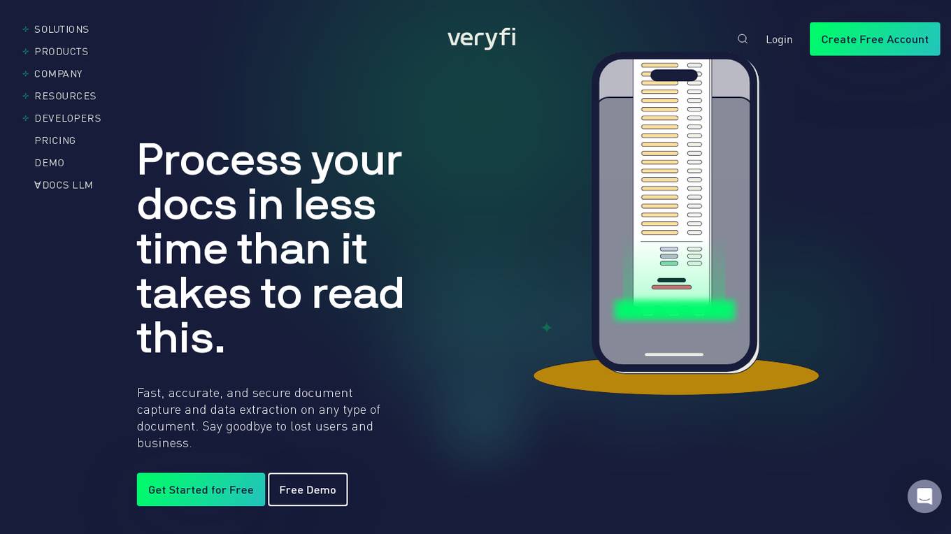 Veryfi Screenshot