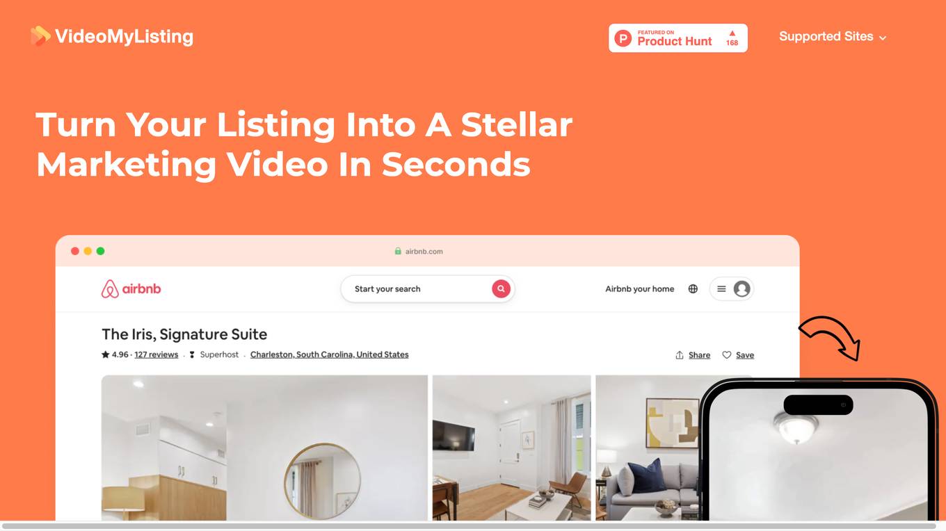 Video My Listing Screenshot