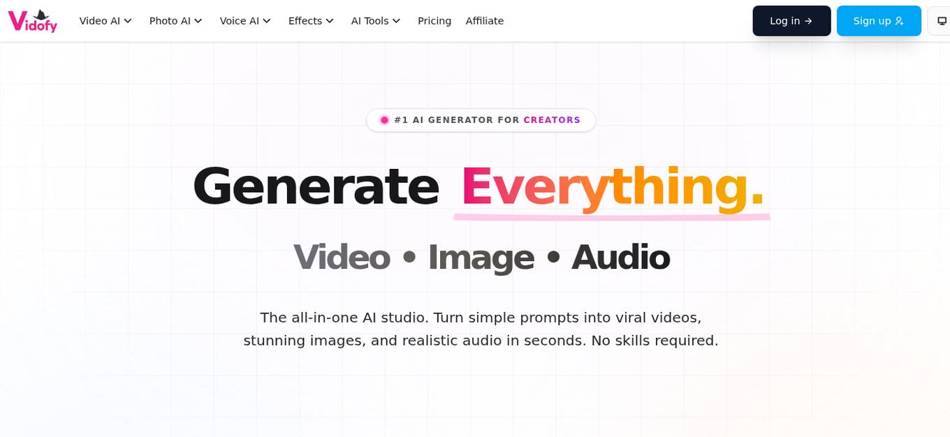Vidofy AI Screenshot