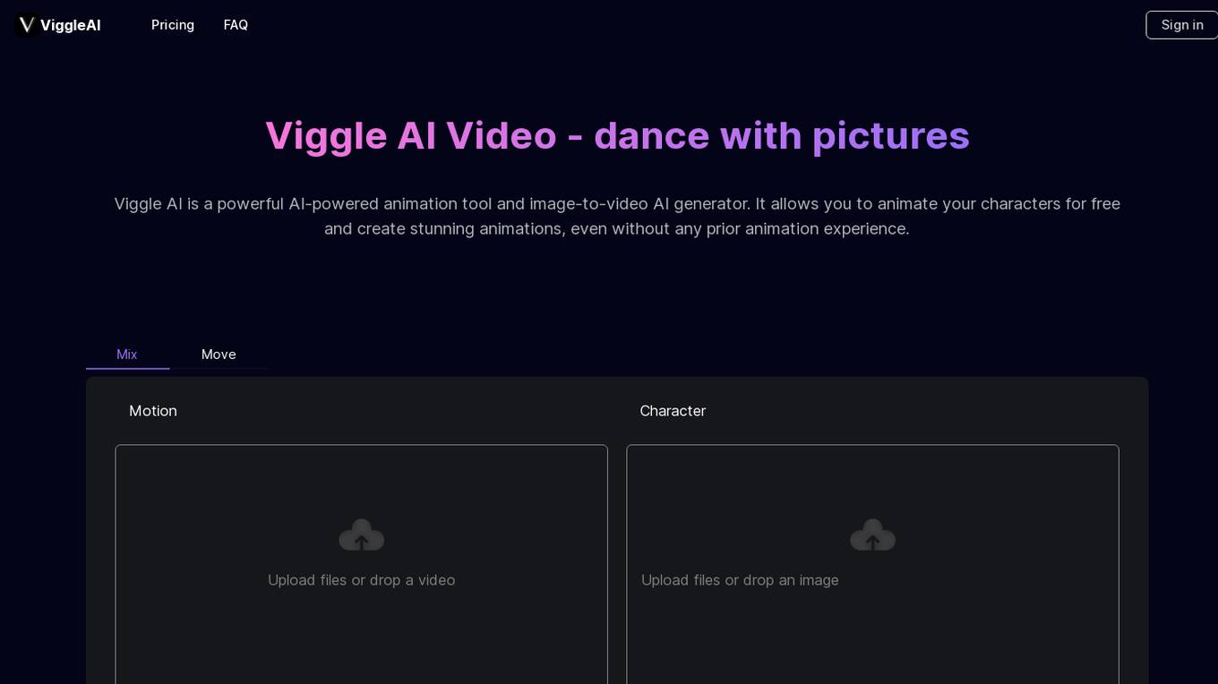 Viggle AI Screenshot