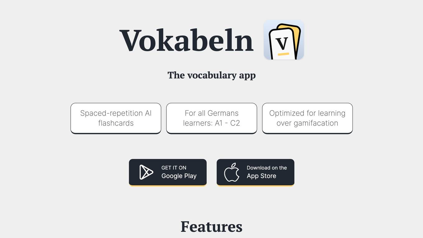 Vokabeln screenshot