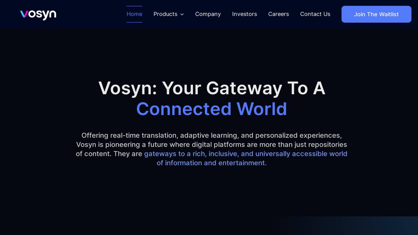 Vosyn screenshot