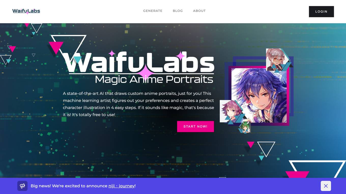 Waifu Labs screenshot