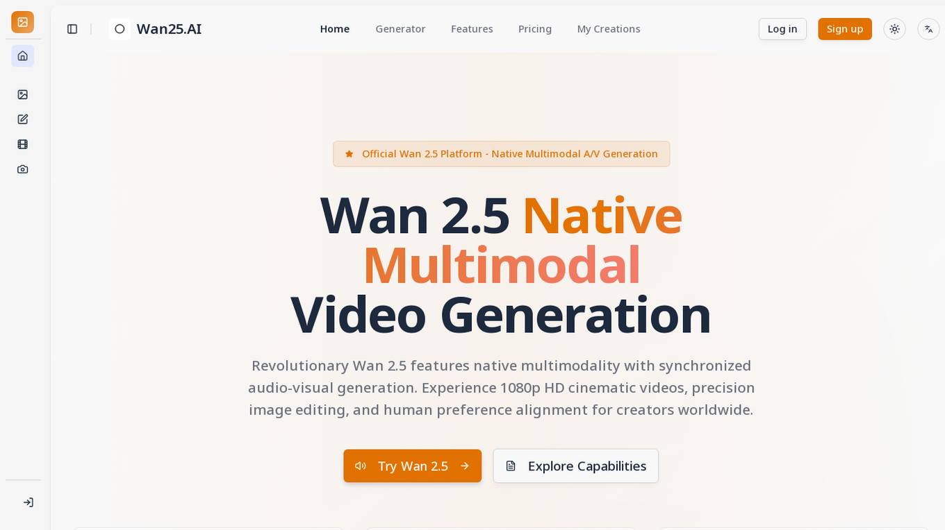 Wan 2.5.AI Screenshot