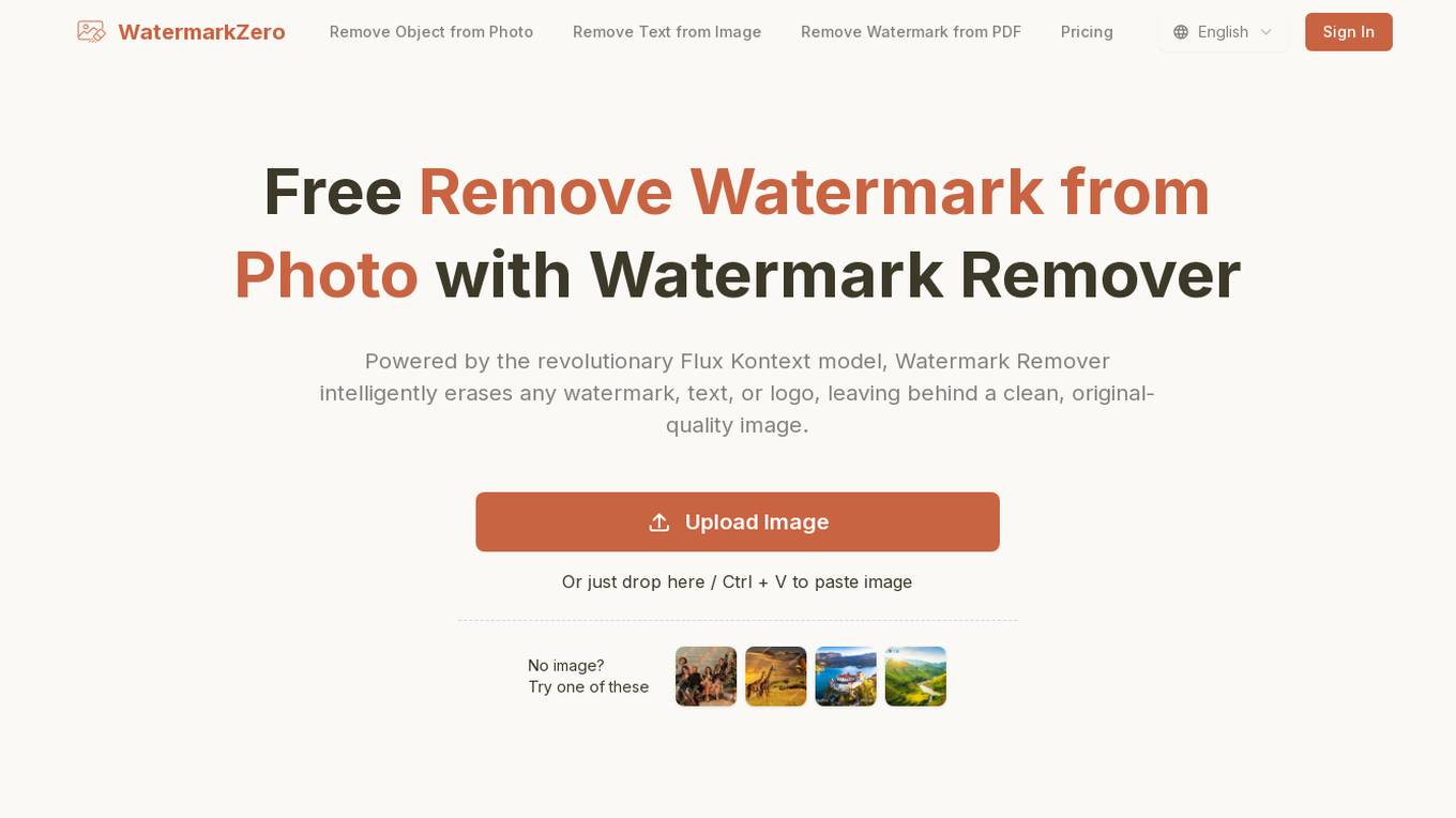 Watermark Remover Screenshot