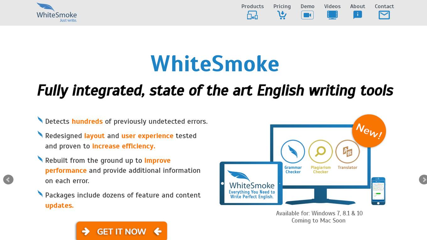 WhiteSmoke Screenshot