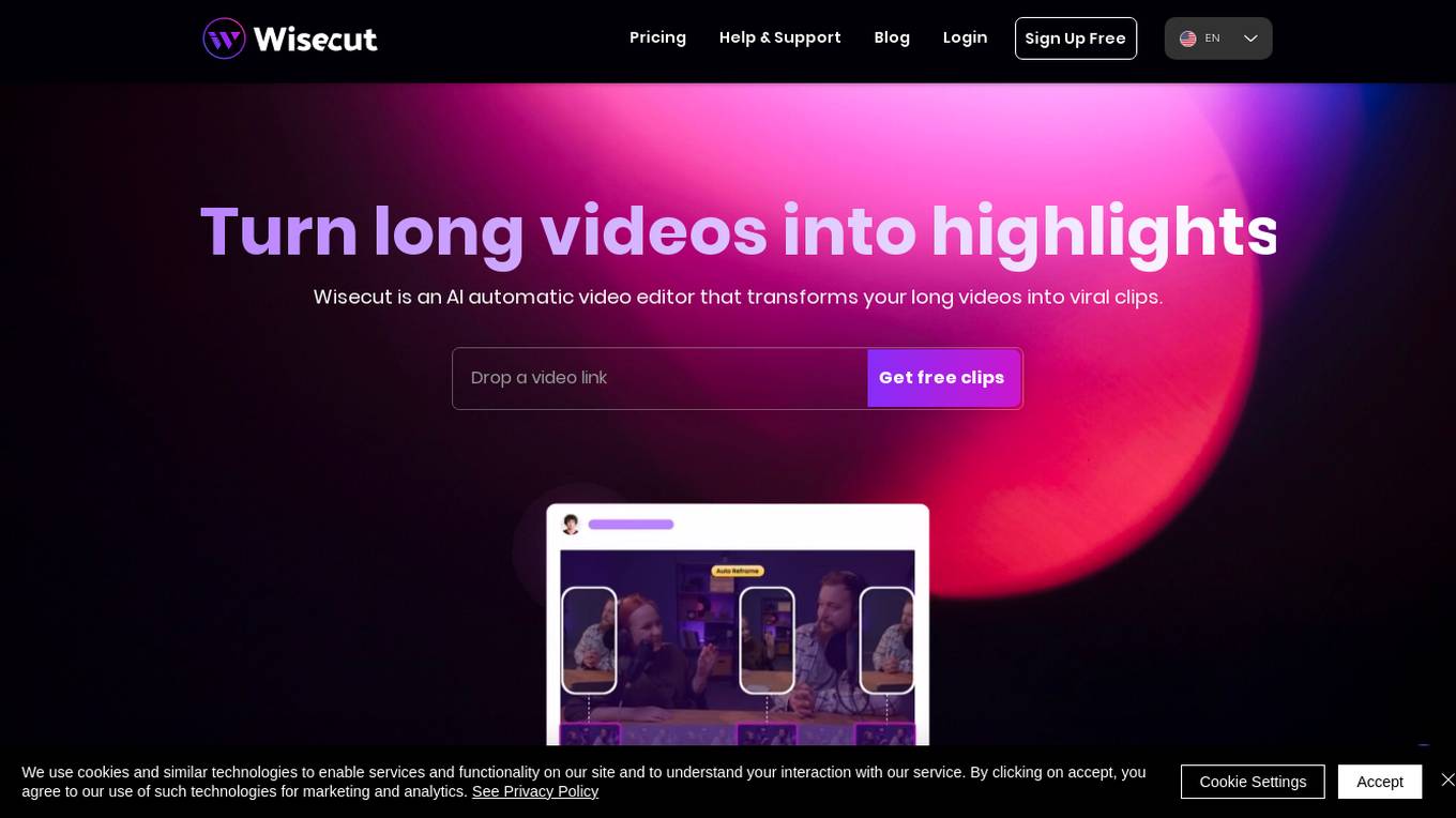 Wisecut Screenshot