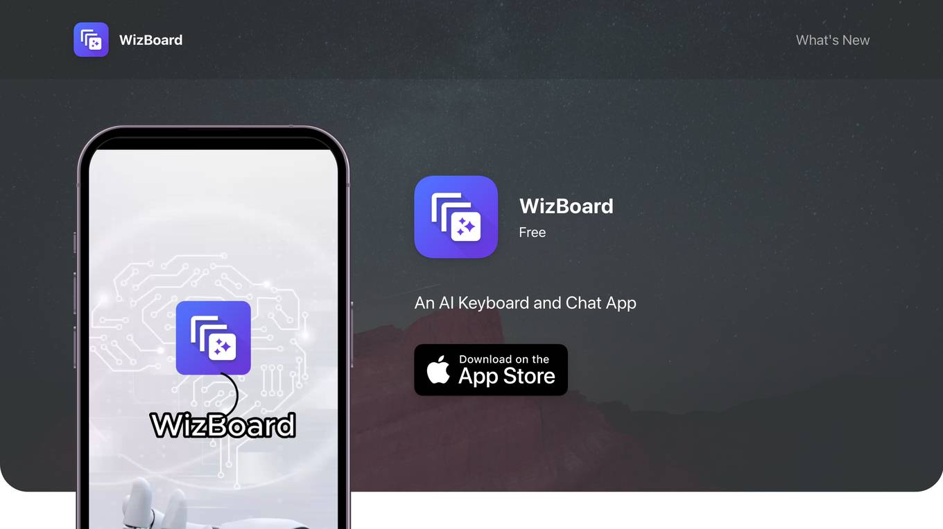 WizBoard screenshot