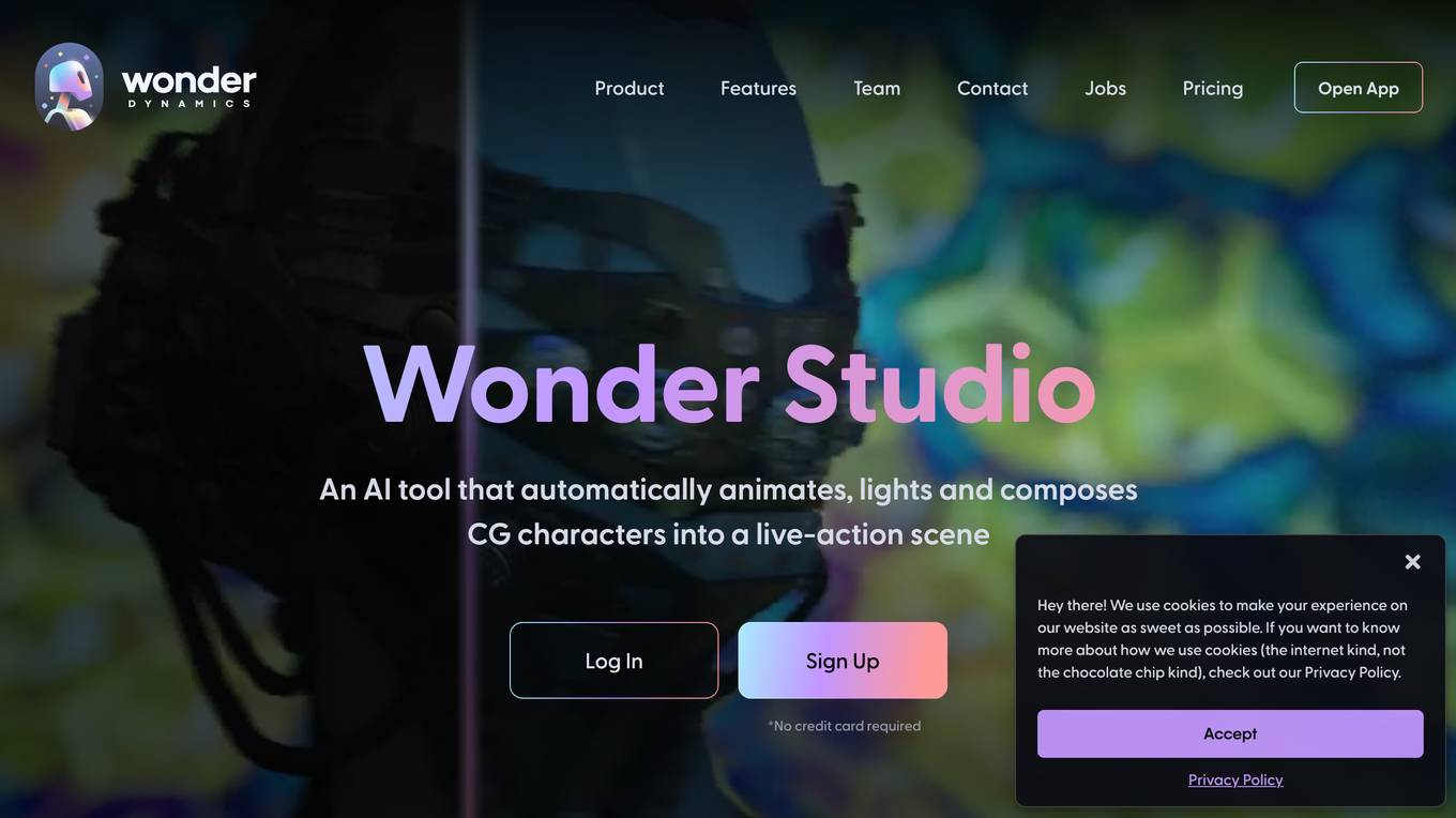 Wonder Studio Screenshot