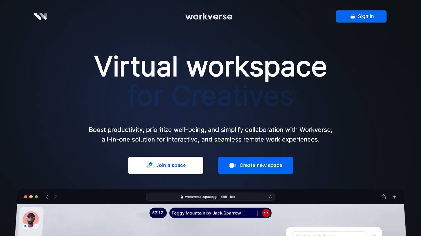 Workverse Screenshot