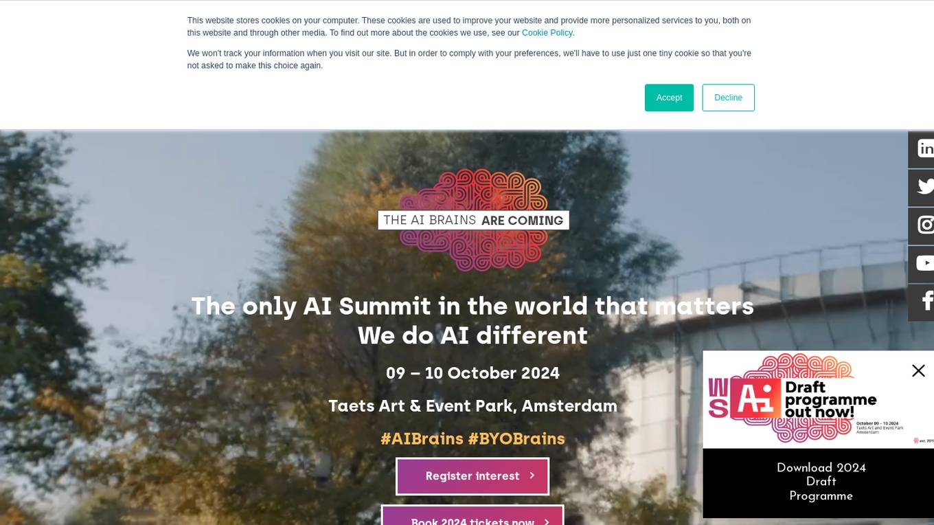 World Summit AI screenshot