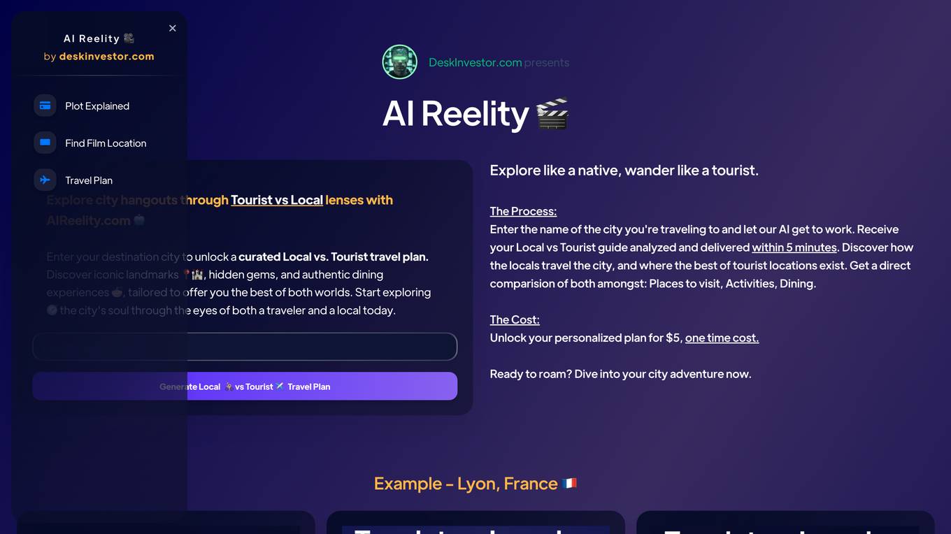 AIreelity Screenshot