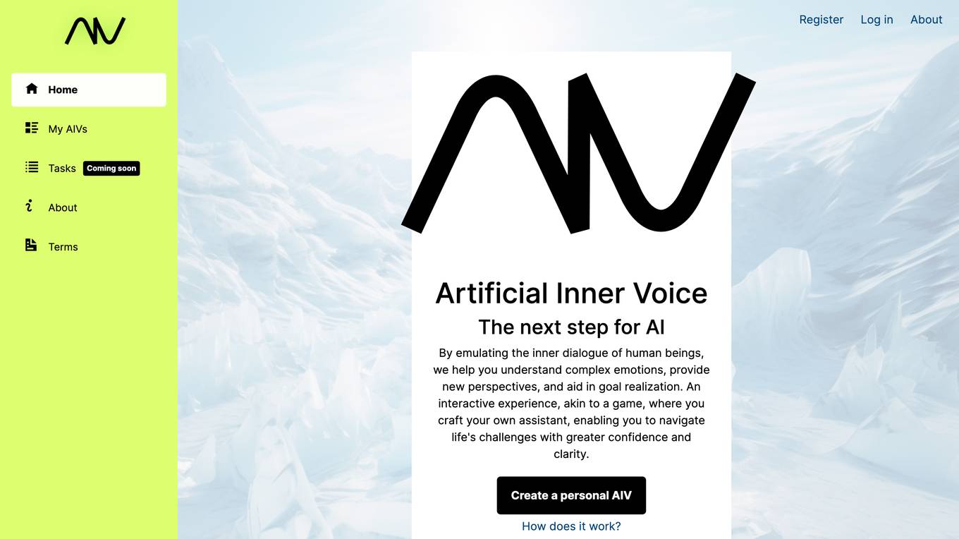 Artificial Inner Voice Screenshot