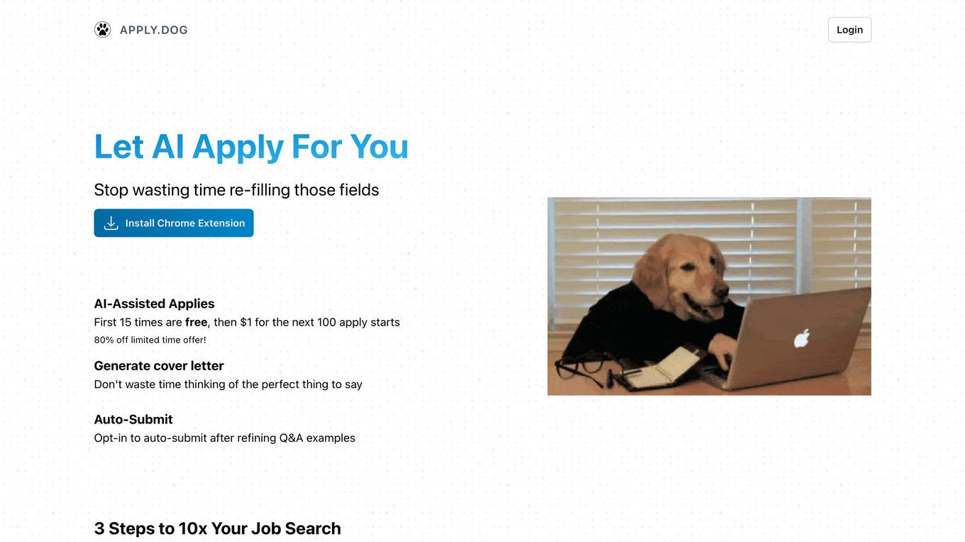 Apply.Dog screenshot