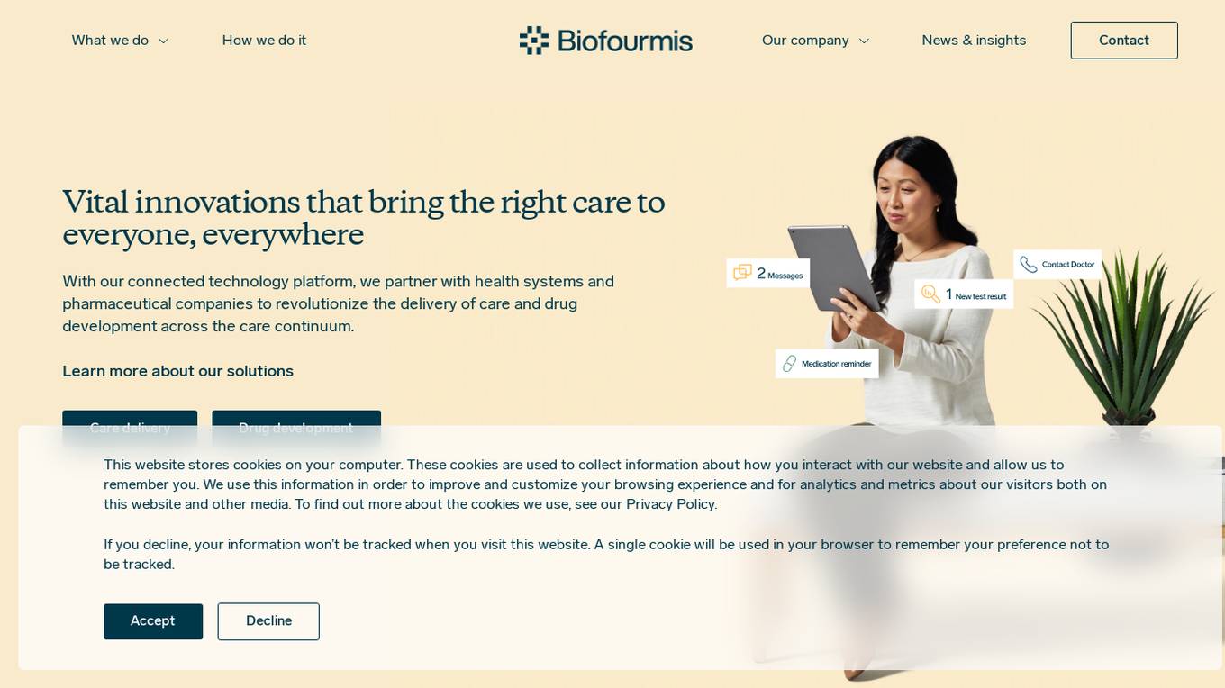 Biofourmis Screenshot