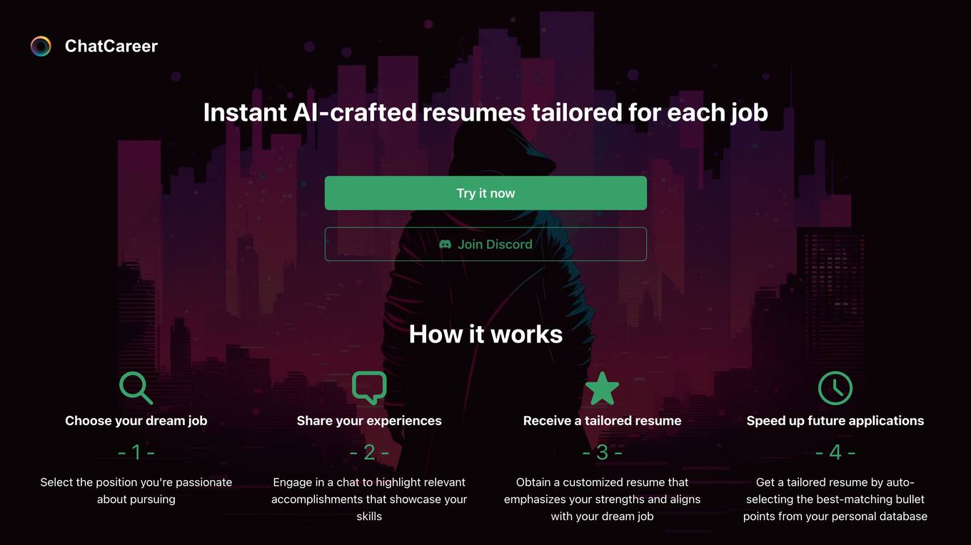 ChatCareer Screenshot