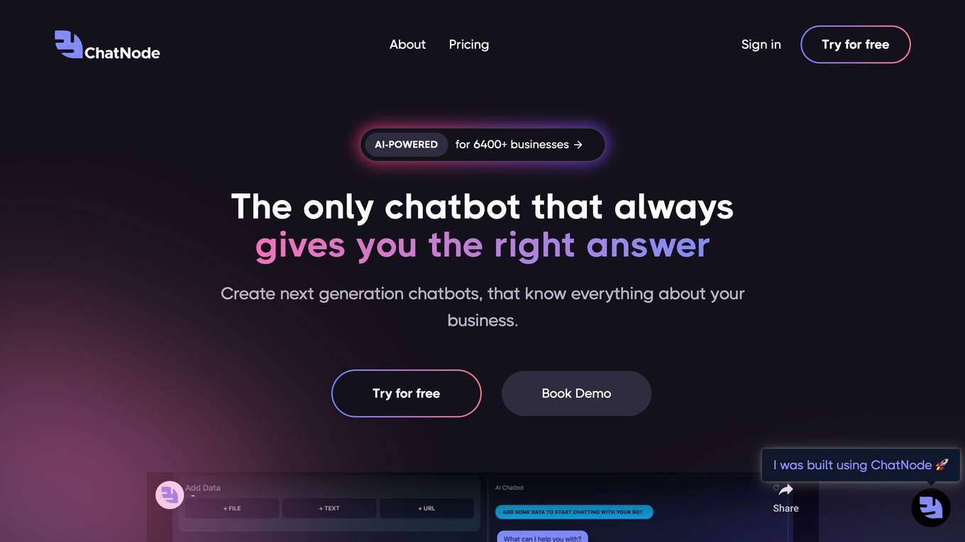 ChatNode screenshot