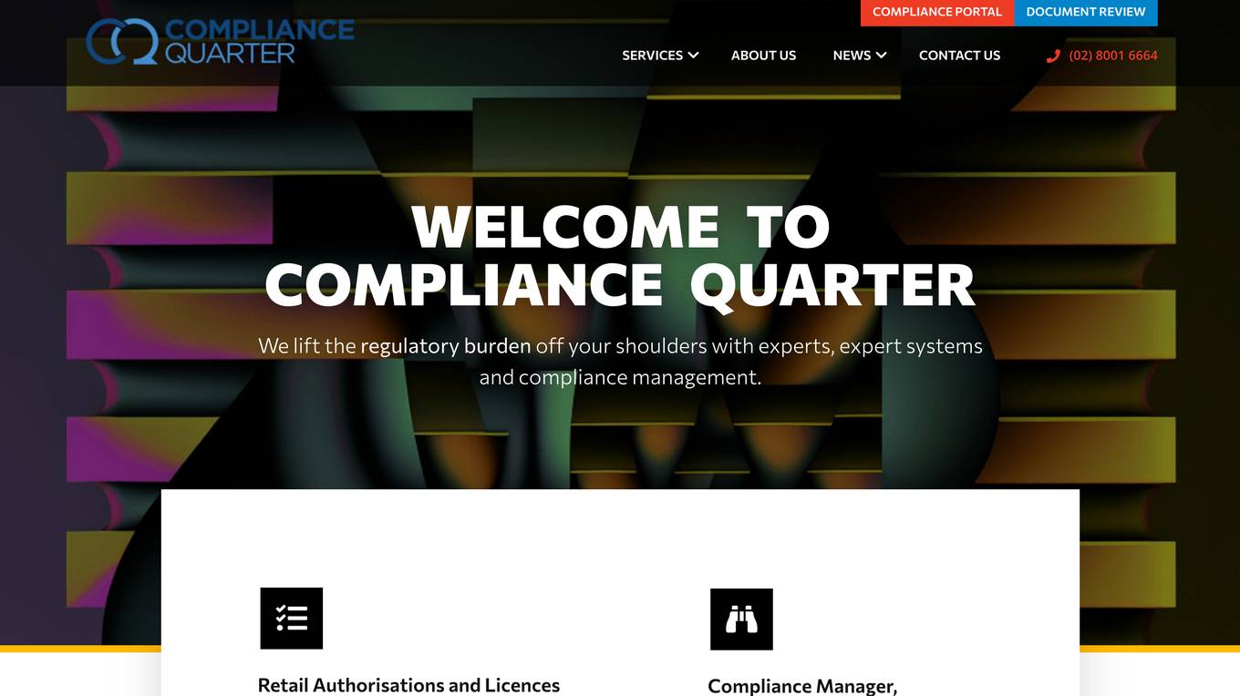 Compliance Quarter screenshot