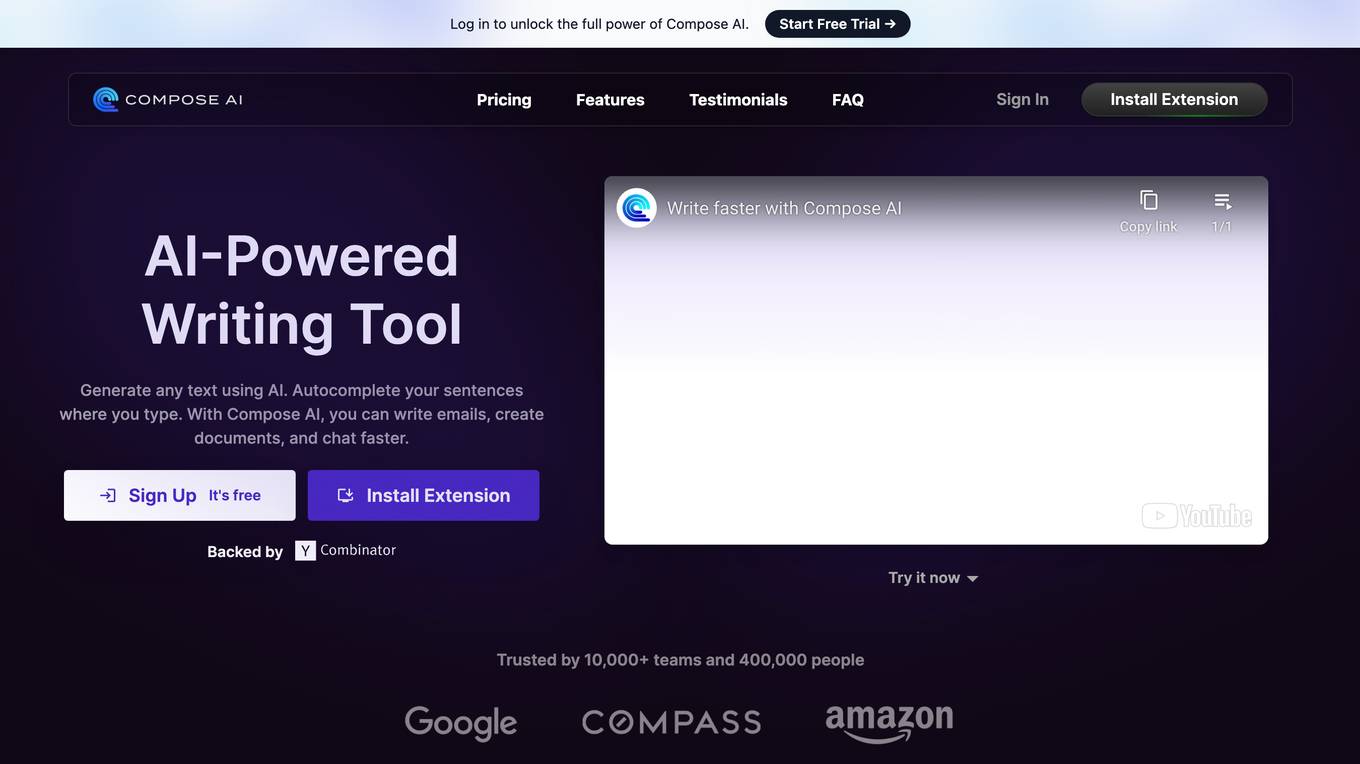 Compose AI Screenshot