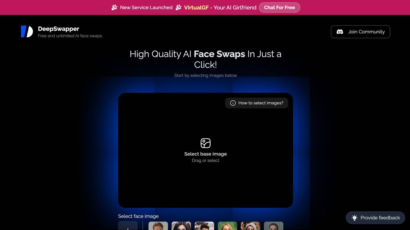 DeepSwapper AI Screenshot