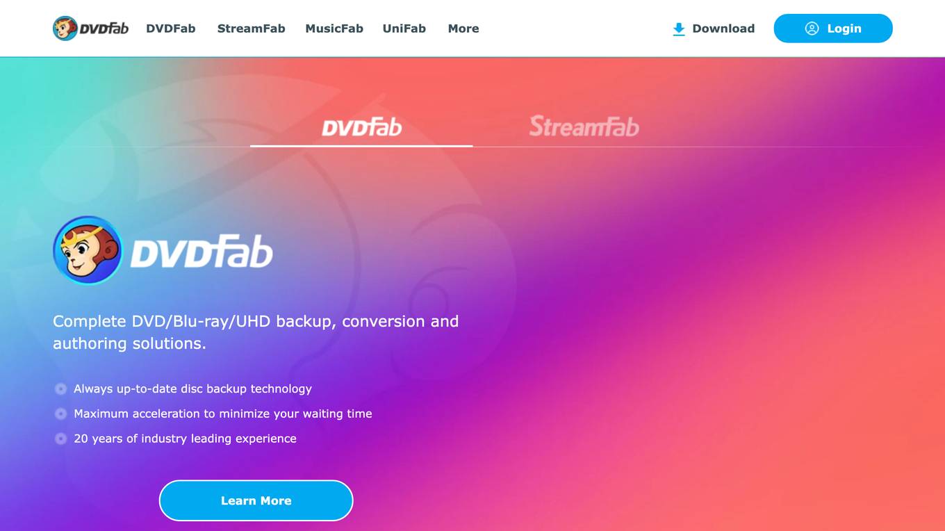 DVDFab screenshot