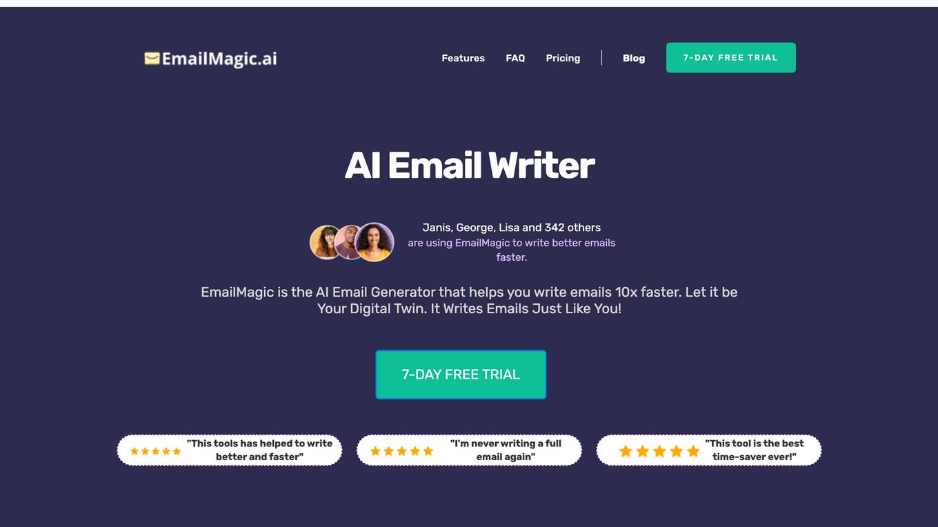 EmailMagic AI Screenshot