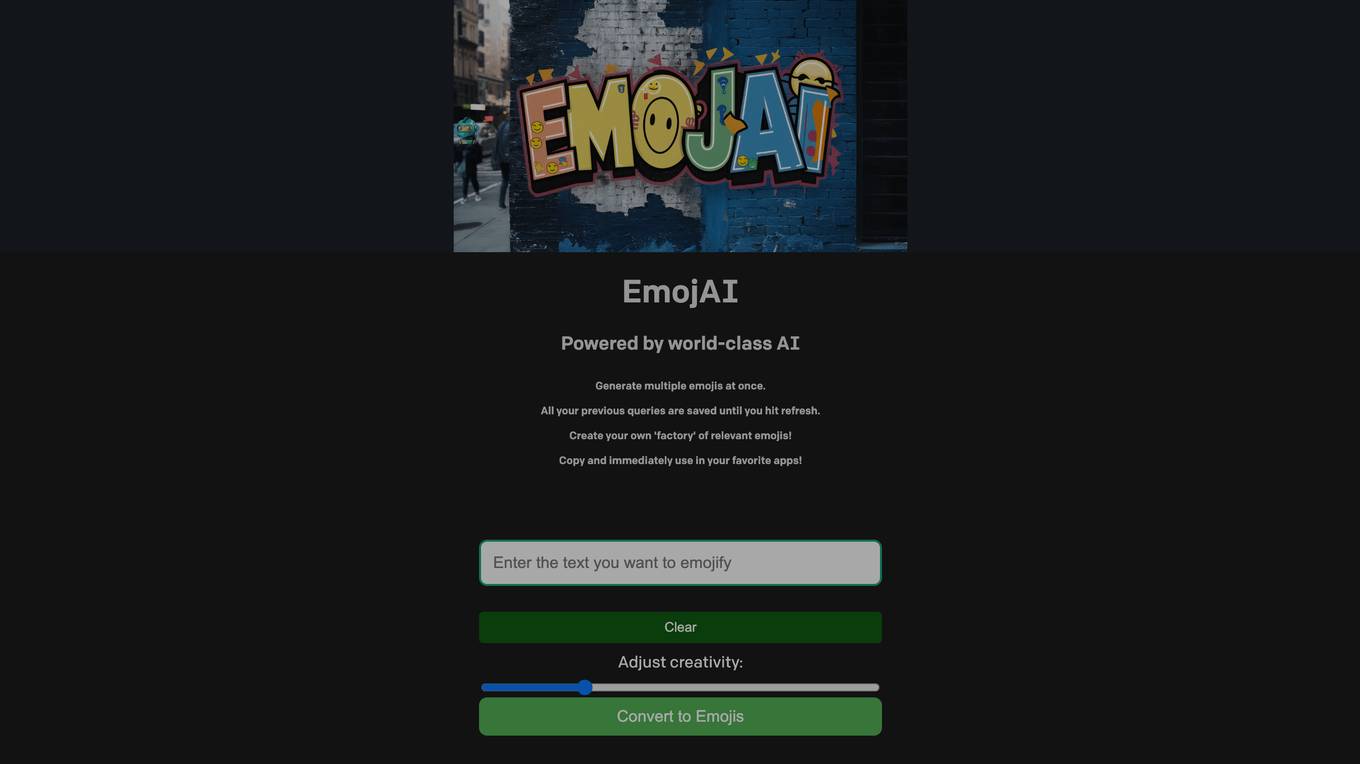 EmojAI screenshot