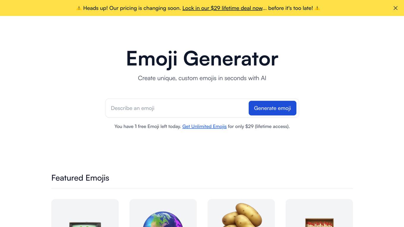 Emoji Generator screenshot