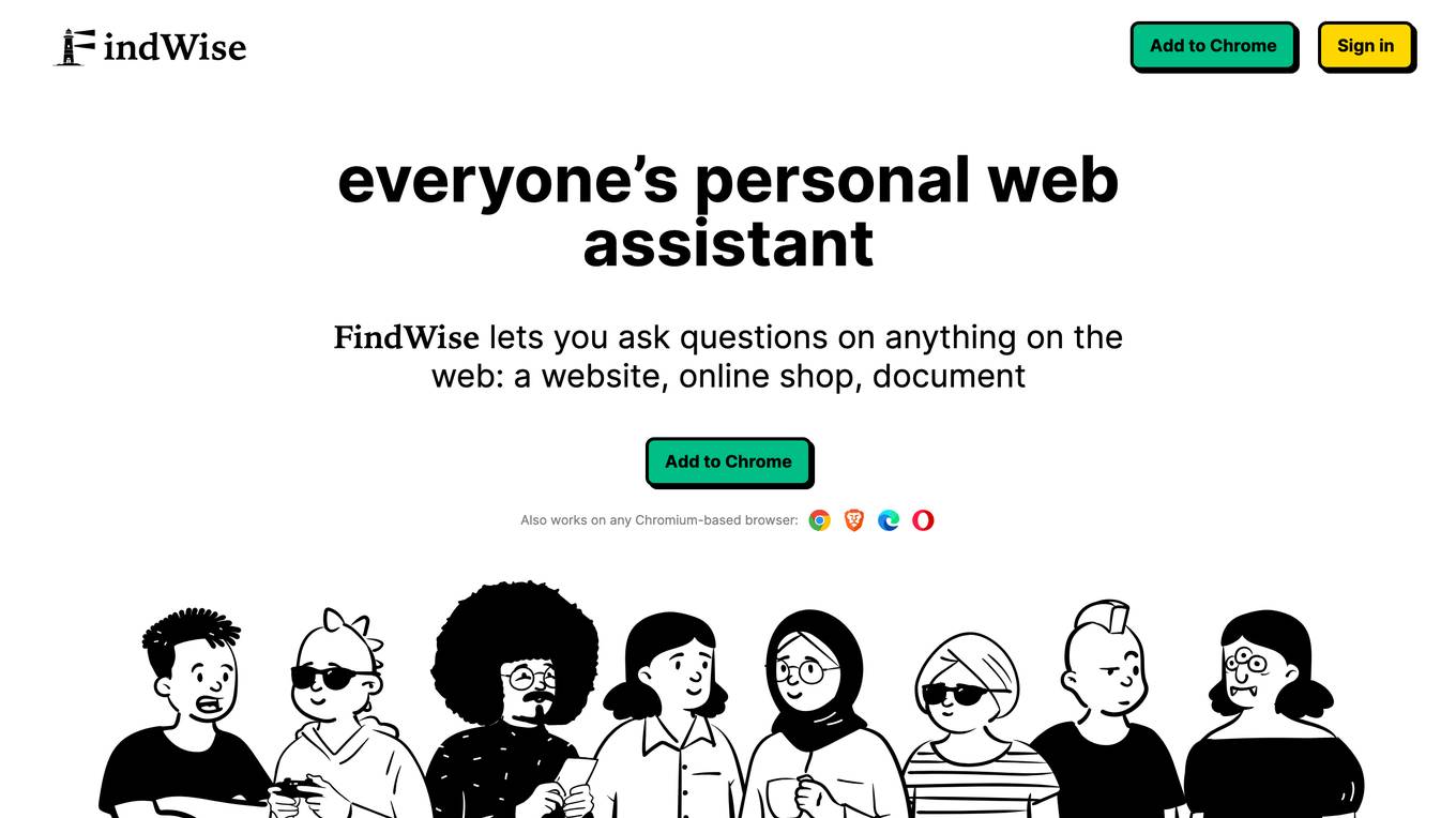 FindWise Screenshot