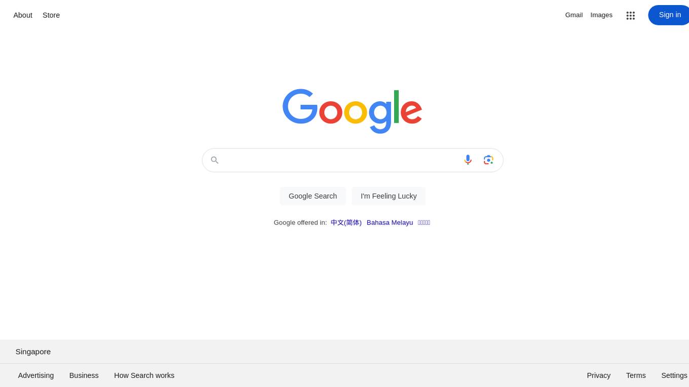 Google Screenshot