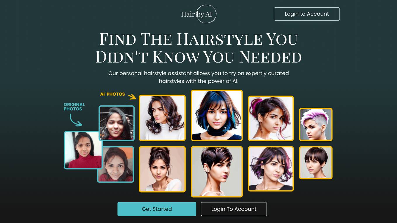 Try On Hairstyles screenshot