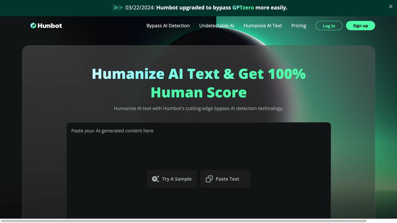 Humbot Screenshot