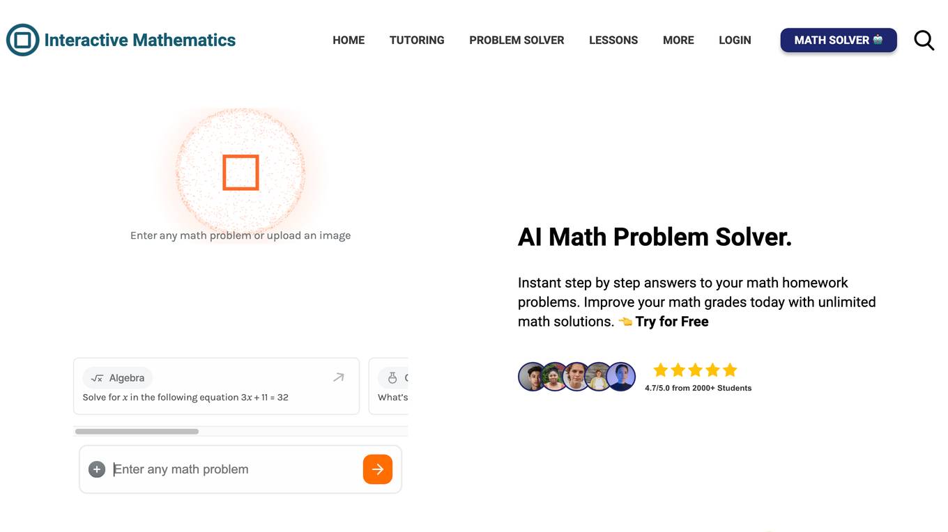 Interactive Mathematics Screenshot