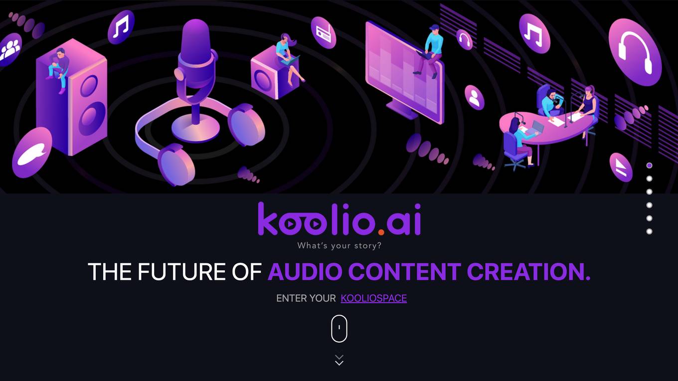 Koolio.ai screenshot