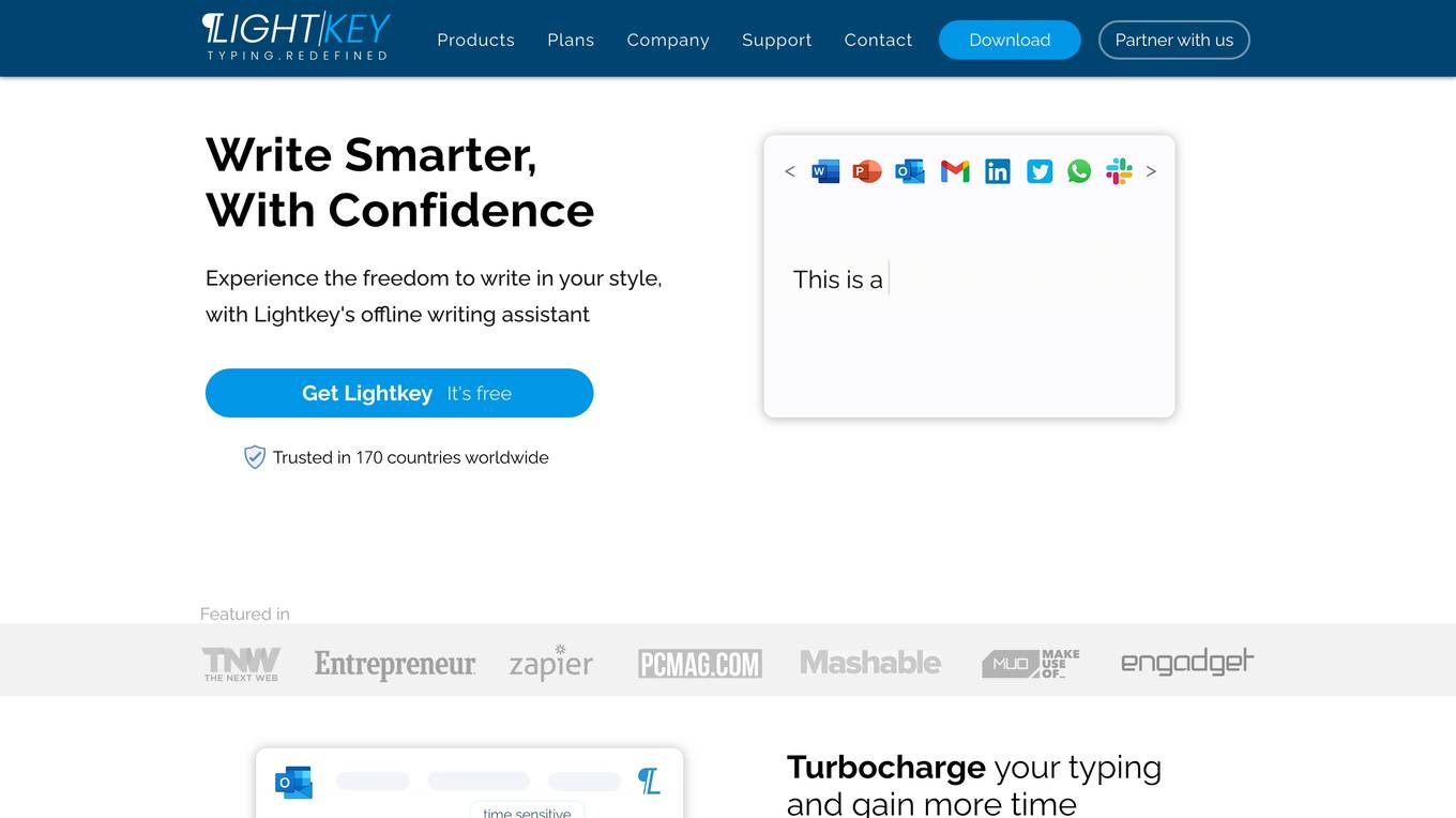 Lightkey screenshot