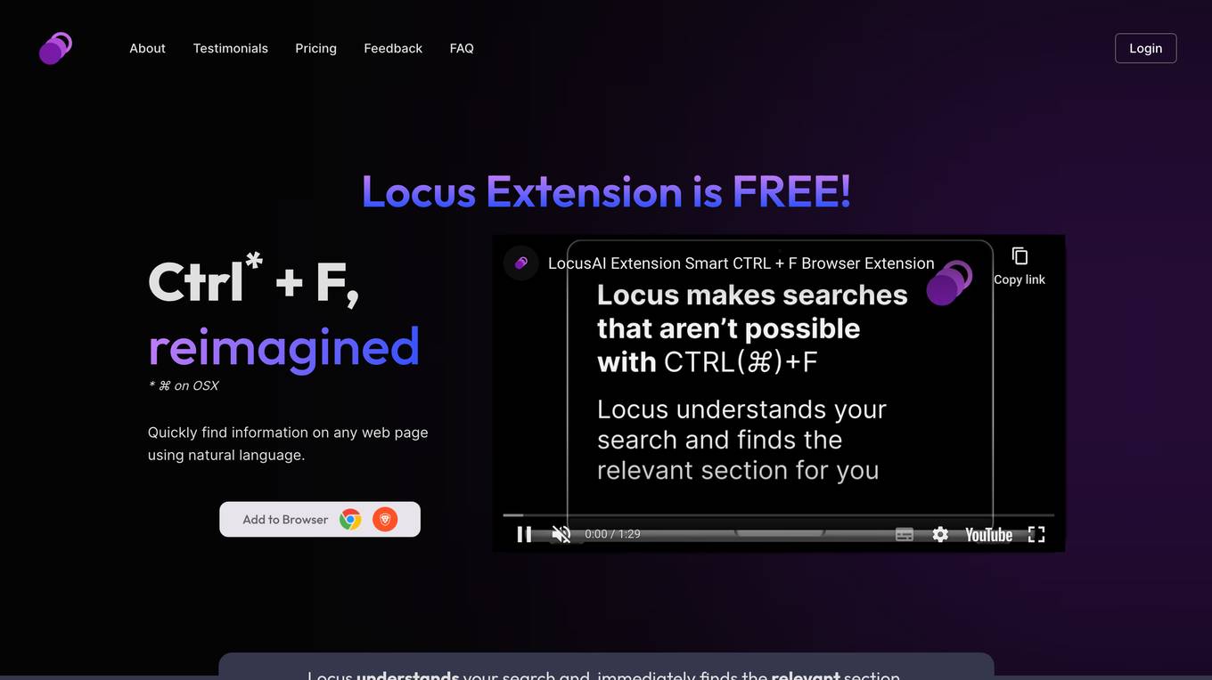 Locus Screenshot