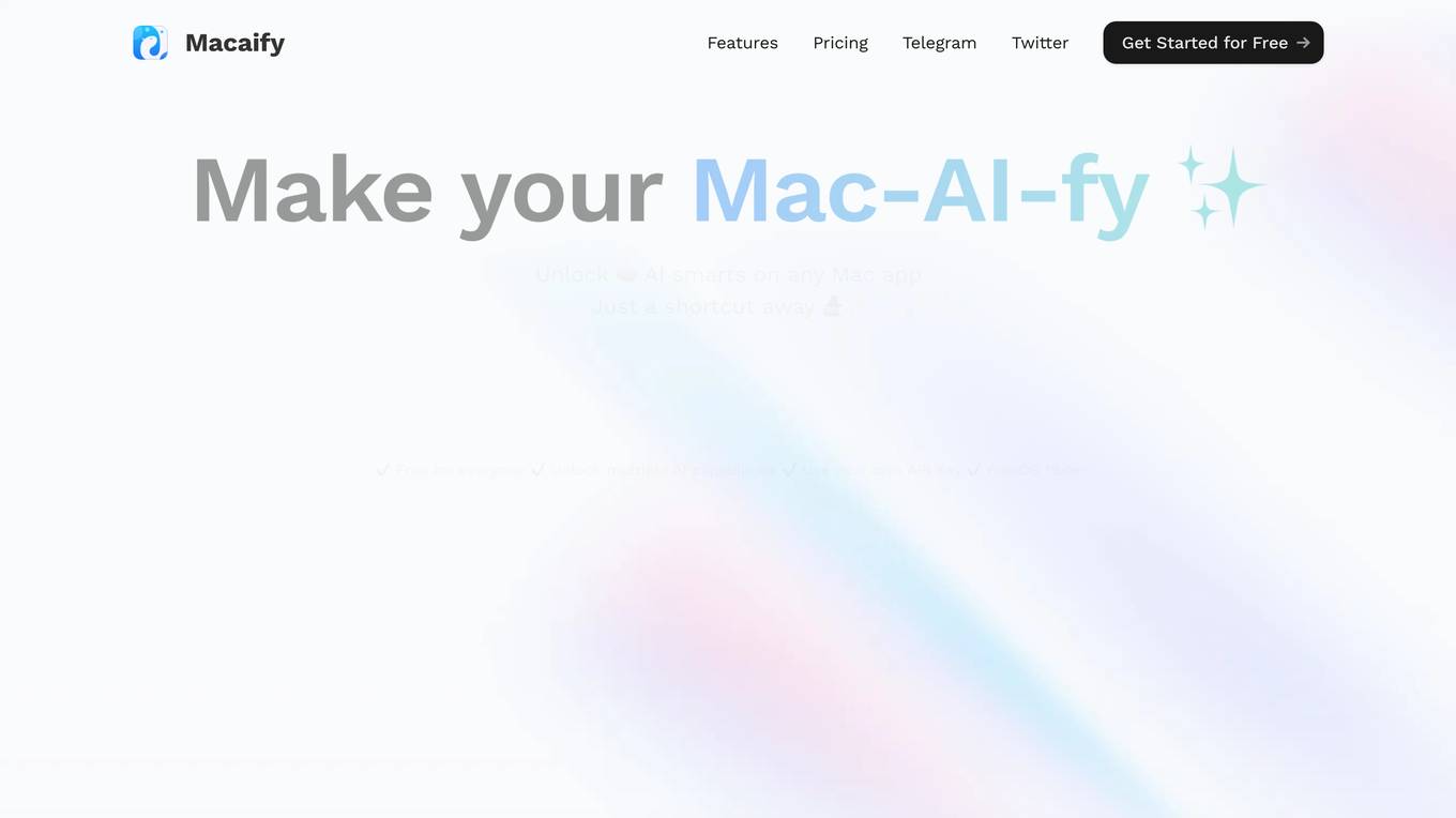 Macaify Screenshot