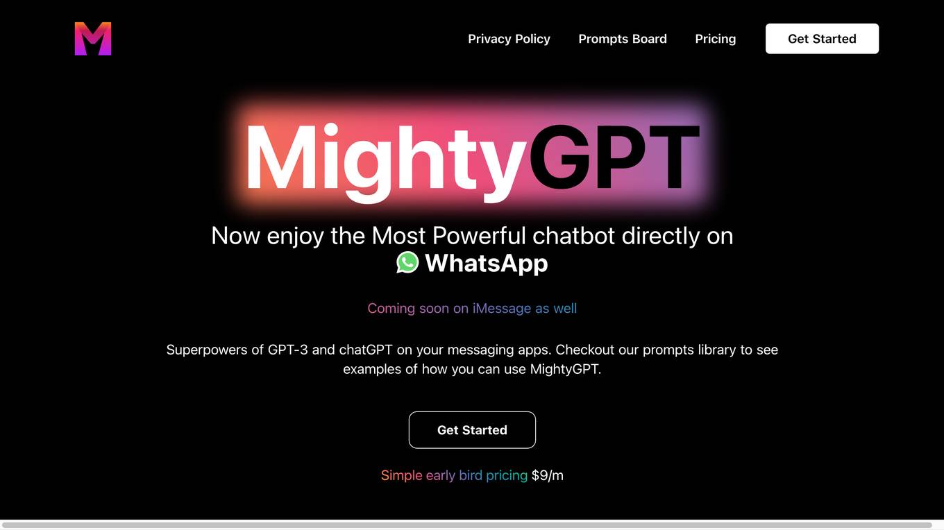 MightyGPT screenshot