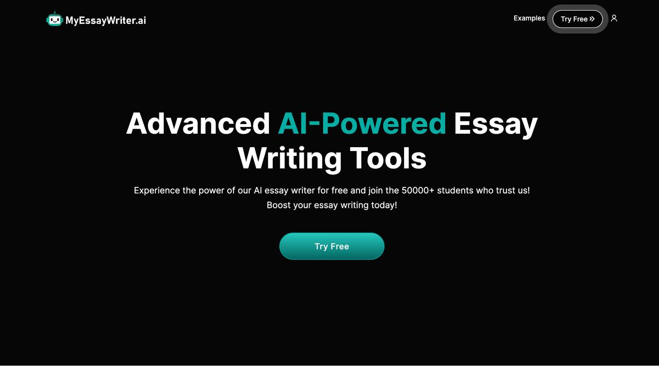 MyEssayWriter.ai Screenshot