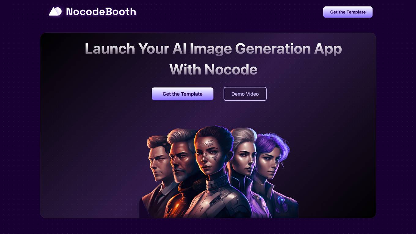 NocodeBooth Screenshot