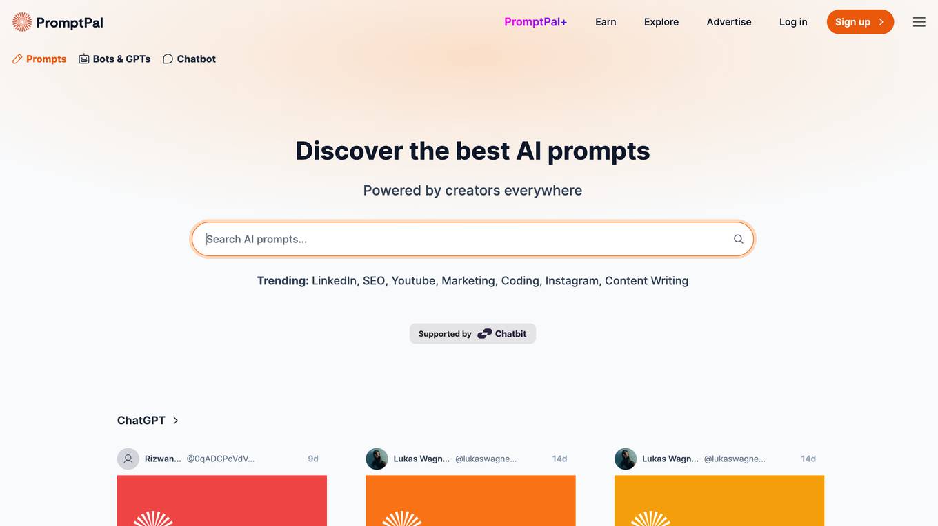 PromptPal Screenshot