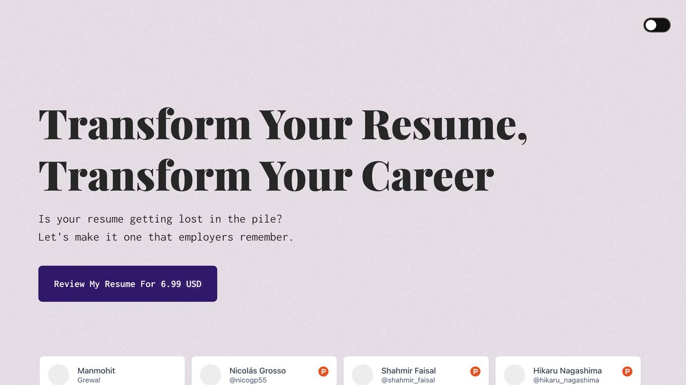 AI Powered Resume Checker screenshot